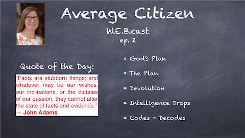 8-18-21 ### Average Citizen W.E.B.cast Episode 2