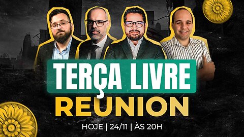 TERÇA LIVRE REUNION! Paulo Figueiredo, Allan dos Santos, Italo Lorenzon e Max Cardoso