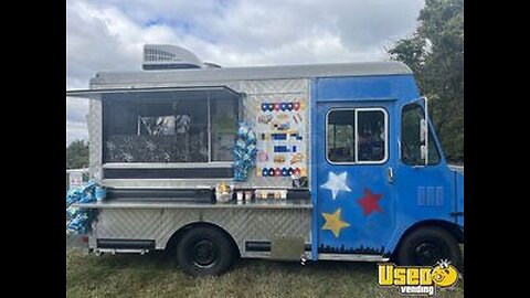 Used GMC P30 Food Truck | Funnel Cake Mobile Kitchen with Pro Fire Suppression for Sale in Maryland!