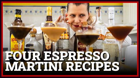 Four Espresso Martini recipes perfect for cigar pairings