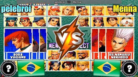 The King of Fighters '96: The Anniversary Edition (pelebroi Vs. Menna) [Brazil Vs. Brazil]