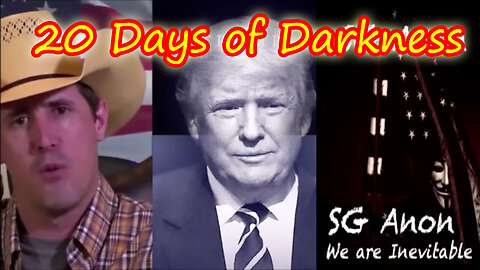 SG Anon & Derek Johnson Stream "20 Days of Darkness"