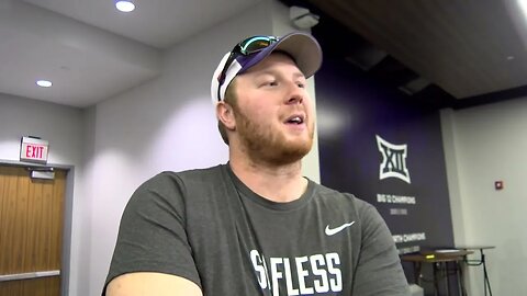 Kansas State Football | Eli Huggins Interview | March 8, 2022