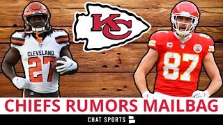 Kansas City Chiefs Rumors: Trade For Kareem Hunt? Travis Kelce BEST TE Ever?