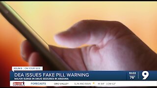 DEA issues warning about fake pills