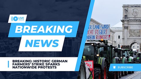 Germany SHUTS DOWN! Historic Farmers' Uprising Unleashes Chaos – The Truth Behind the Blockades 🚜🔥