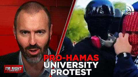On-The-Ground At A Pro-Hamas University Protest