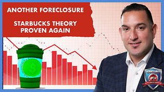SCRIPTURES AND WALLSTREET - ANOTHER FORECLOSURE - STARBUCKS THEORY PROVEN AGAIN