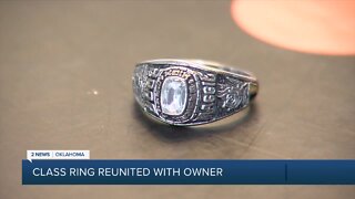 Coweta woman reunited with lost class ring