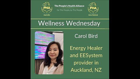 Wellness Wednesday with Carol Bird - Energy Healer and EESystem provider