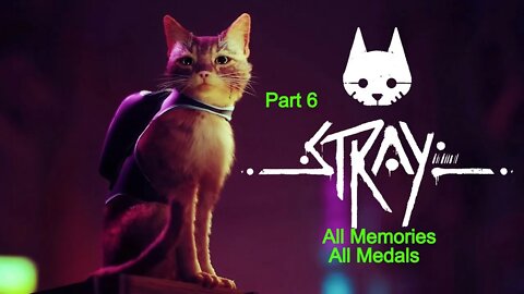 Stray, All Memories and Medals, Part 6-14, (PS5)