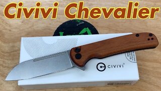 Civivi Chevalier button lock flipper / includes disassembly / full size/fidget friendly/lightweight