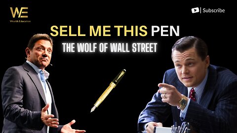 Sell Me This Pen | Leonardo DiCaprio as Jordan Belfort in The Wolf of Wall Street