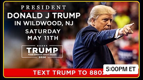 President Trump in Wildwood, NJ