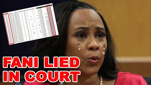 SHOCKING cellphone evidence EXPOSES Fani Willis LIED IN COURT!