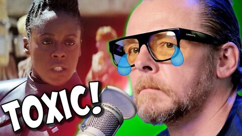 Simon Pegg CRIES About "Toxic" Star Wars Fans
