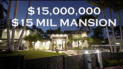 $15 Mil Beachside Luxury Home