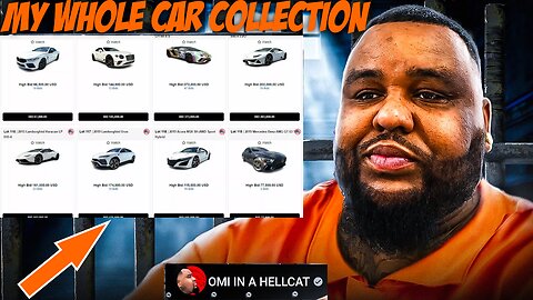 FRIDAY THE 13TH THE GOVERNMENT WILL AUCTIONING OFF OMI IN A HELLCAT 5 MILLION DOLLAR CAR COLLECTION!