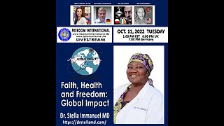 #184 Health and Freedom Global Impact - Dr. Stella Immanuel