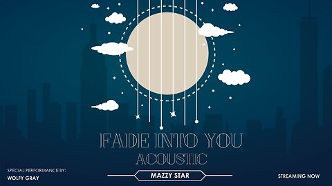 Fade Into You - Mazzy Star (Acoustic Cover)