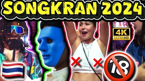 Pattaya Thailand Songkran 2024 Gets Wet & Wild!