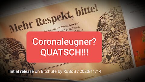 Coronaleugner? - Tag 2 - Quatsch! (14.11.2020)