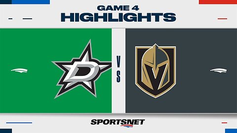 NHL Game 4 Highlights | Stars vs. Golden Knights - April 29, 2024