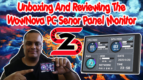 Unboxing And Reviewing The WowNova PC Senor Panel Monitor