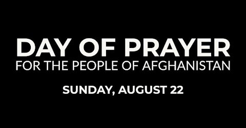 Pray for Afghanistan, Global Prayers