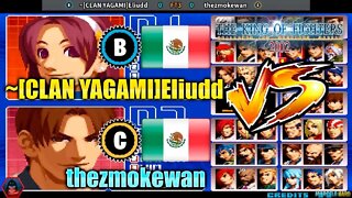 The King of Fighters 2002 (~[CLAN YAGAMI]Eliudd Vs. thezmokewan) [Mexico Vs. Mexico]