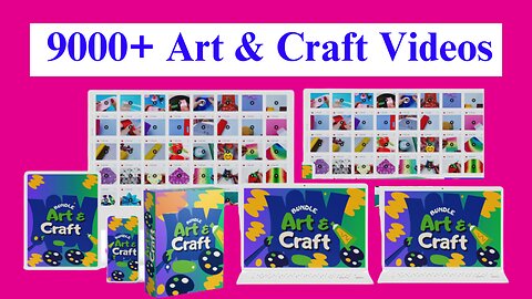 9000 Craft & Art Videos Review