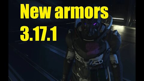 New Armors in 3 17 1