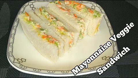 Egg Mayo Sandwiches | Club Mayonnaise Sandwich | Easy & Quick Veg Mayo Sandwich | Sandwich Recipe