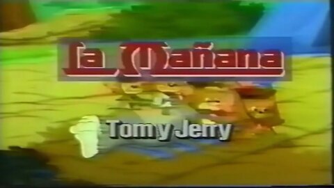 Publicidad sobre la serie de Tom y Jerry que salía con el Diario La Mañana de Uruguay (1995)