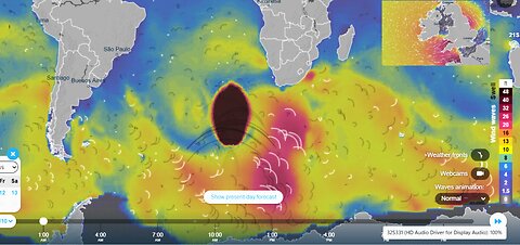 ALERT! ANTARCTICA ANOMOLY CAUSING MASSIVE WAVES IN ATLANTIC? ET TECH? CAUSE QUAKES & TSUNAMIS?