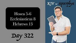 Day 322 - Bible in One Year KJV [2022]