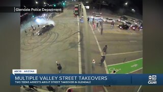 Multiple Valley street takeovers
