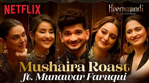 Interview - The Cast Of Heeramandi & Munawar Faruqui - The Mushaira ROAST! - 2024