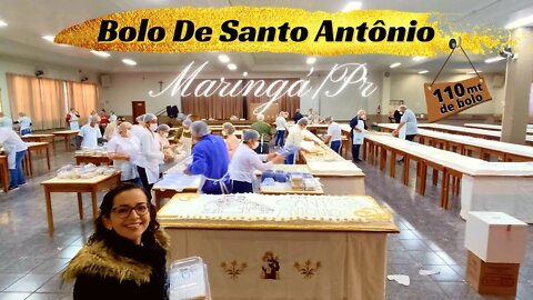 Bolo de Santo Antônio - Em Maringá Paraná (4K)
