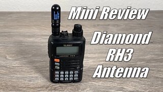 Mini Review - Diamond RH3 Antenna