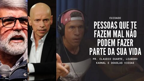 ESSE VÍDEO VAI TE MOSTRAR COMO RECONHECER PESSOAS RUINS | PR CLAUDIO DUARTE | LEANDRO KARNAL | NINJA