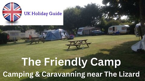 The Friendly Camp, Camping near The Lizard, Cornwall