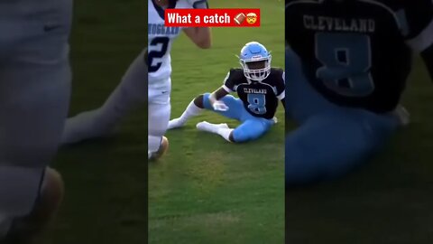 Catch of the year ? #shorts #highschoolfootball #highlights