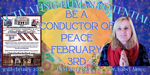 BE A CONDUCTOR OF PEACE