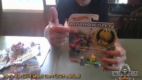 2023 MarioKart Hot Wheel car unboxing (racing to ensue)