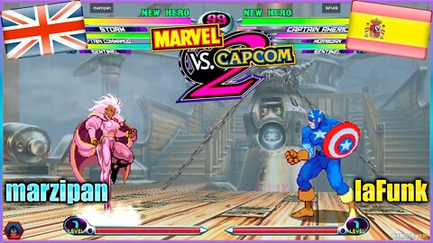Marvel Vs. Capcom 2 New Age of Heroes (marzipan Vs. laFunk) [United Kingdom Vs. Spain]