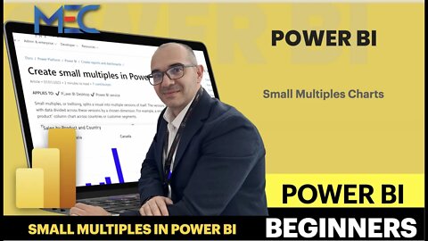 Power BI - Beginners - Small Multiples Charts