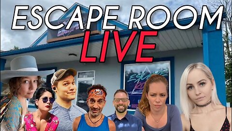ESCAPE ROOM LIVE! Chrissie Mayr Content House with Geno Bisconte, Keri Smith, Xia, Keanu, Camelot