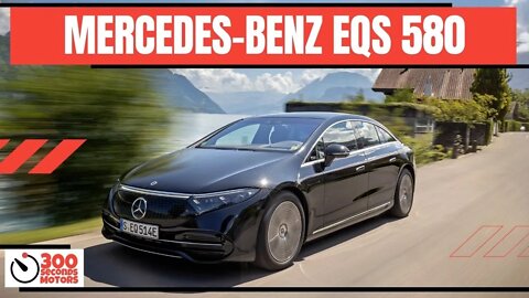 MERCEDES-BENZ EQS 580 4MATIC obsidian black the most luxury electric car