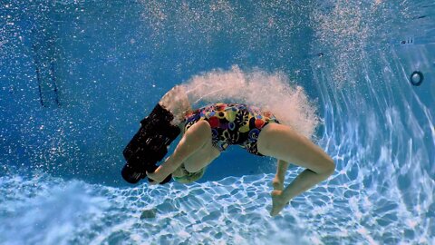 Acrobatics Underwater